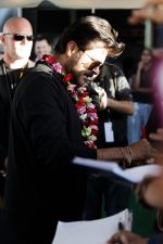 Anil Kapoor arrives at Tampa International Airpot on 23rd April 2014 for IIFA